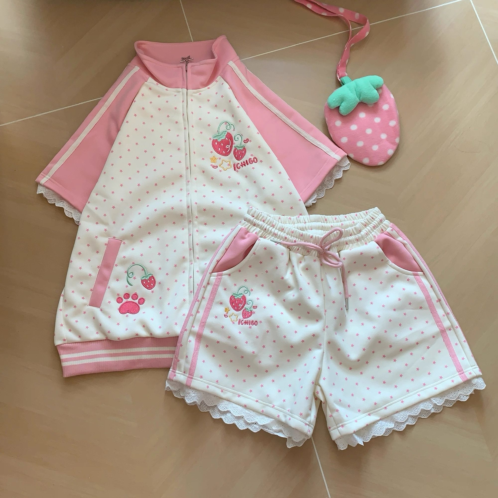 Kawaii Casual Outfits Cute Str - Embellish Knit recension och pris
