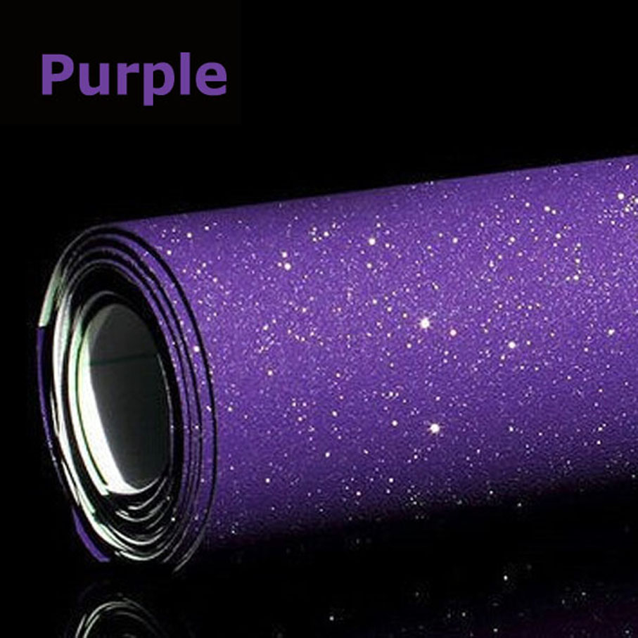 10/20/30/40/50/58X152CM/Lot Pu - Glitter Vinyl Roll recension och pris
