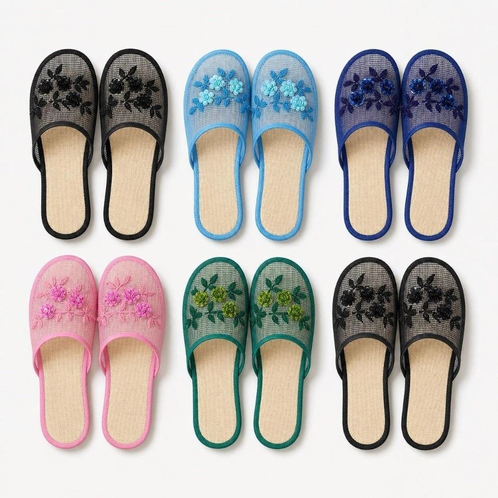 Casual Flower Embroidery Mesh  - Embroidery Embellishments recension och pris