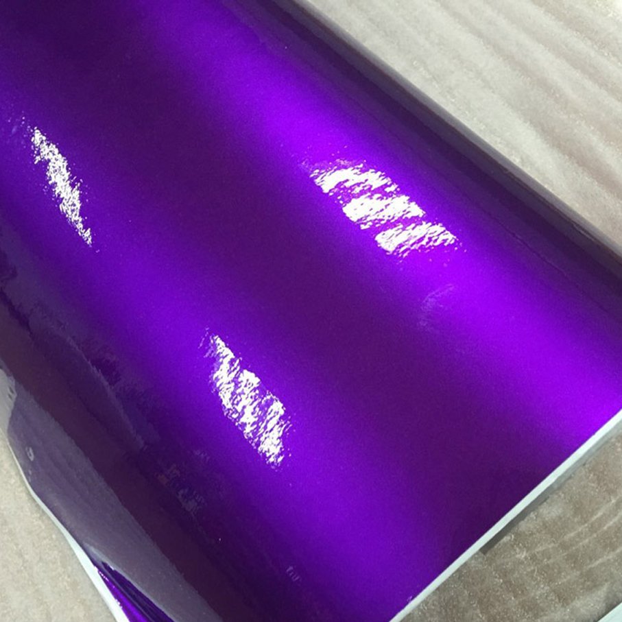 Premium Gloss Metal Candy Purp - Glitter Vinyl Roll recension och pris