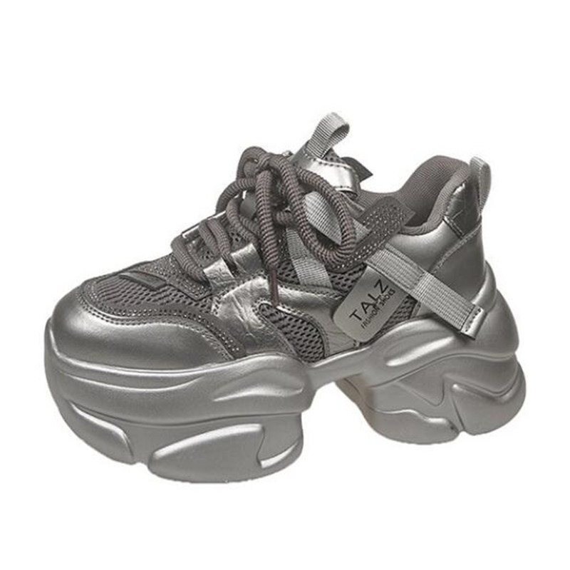 Women Mesh Chunky Sneakers New - Crystal Mesh Fabric recension och pris