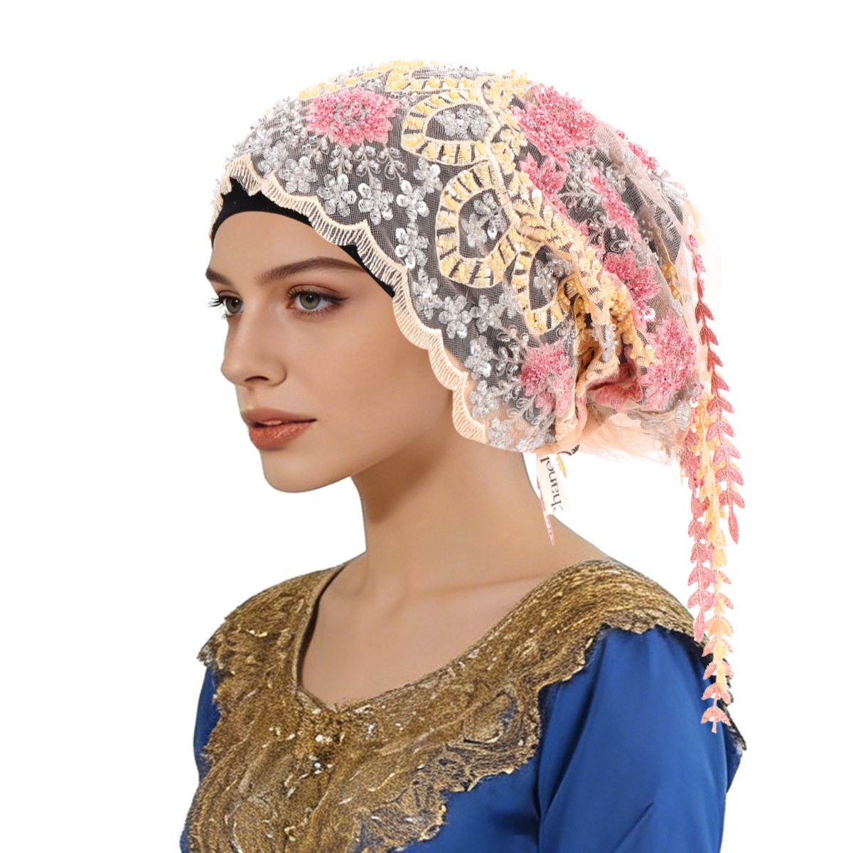 New Ethnic Tassel Headscarf Be - Tassel Fringe Trim recension och pris