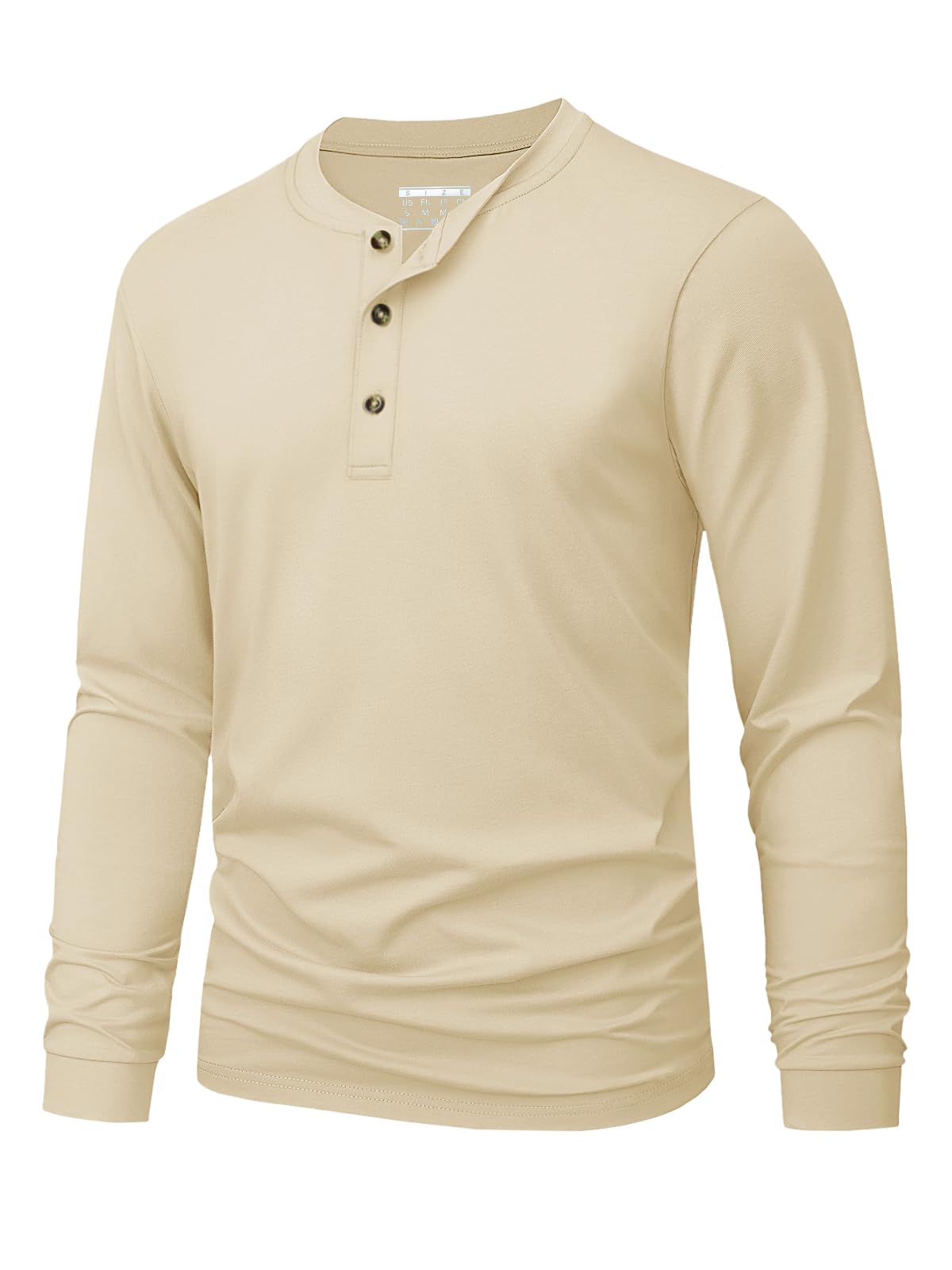 Men's Henley T-Shirt Simple So - Embellish Knit recension och pris