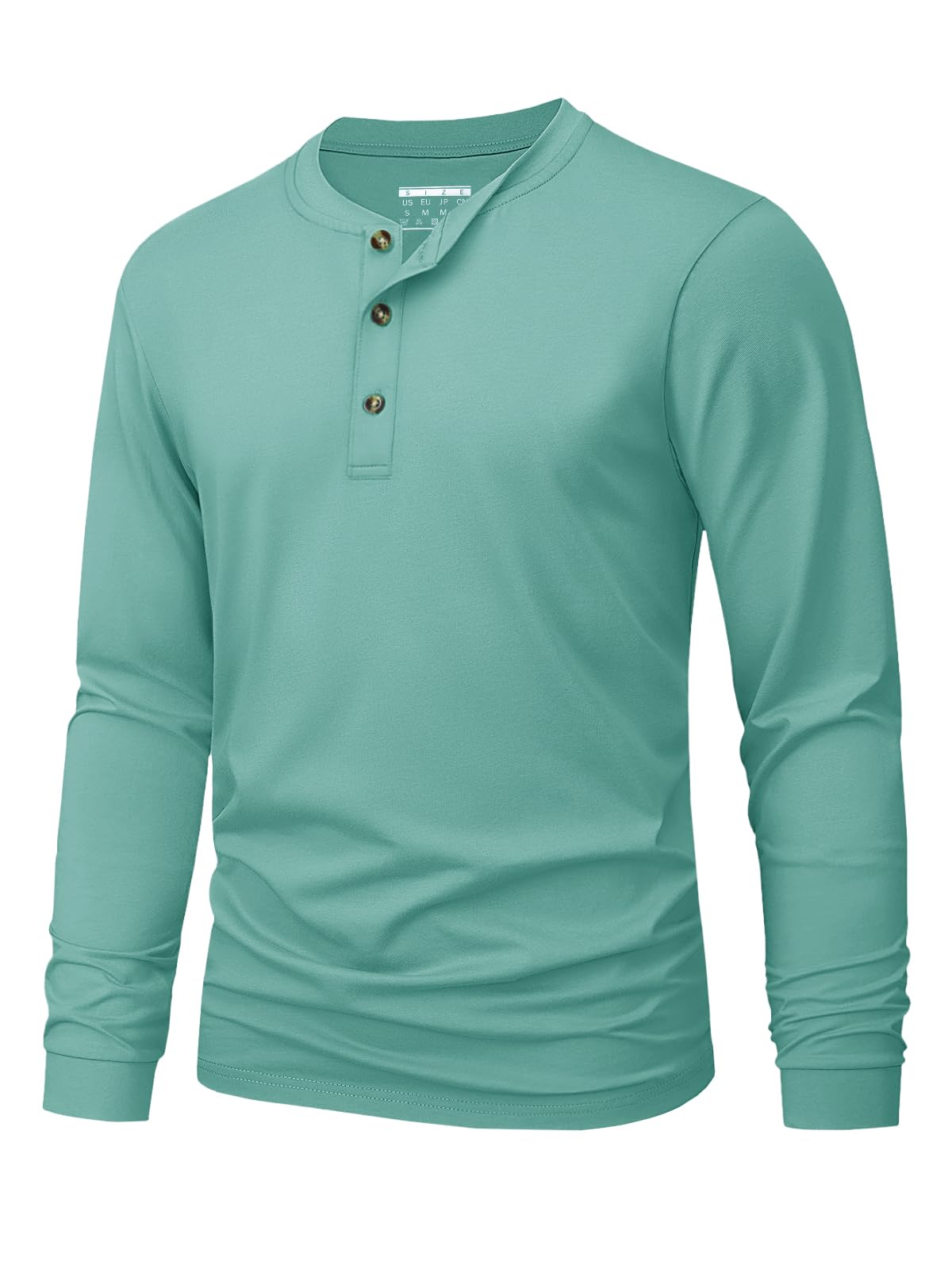 Men's Henley T-Shirt Simple So - Embellish Knit recension och pris